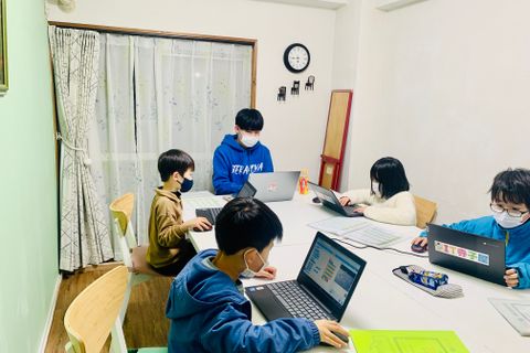 IT寺子屋北習志野教室のレッスンの様子（月曜クラス）