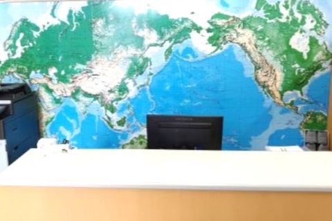 受付カウンターです♪　整理整頓された教室でお待ちしております♪