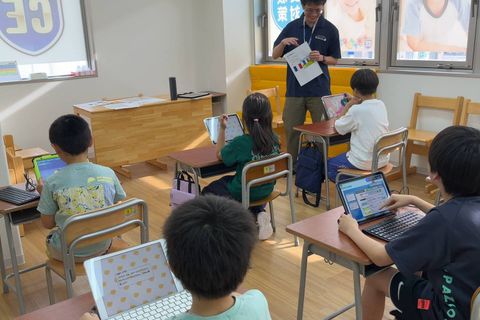 普段の授業の様子です。