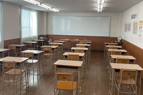 高島校の教室です！