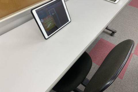 落ち着いた教室で、学習に専念できます！
