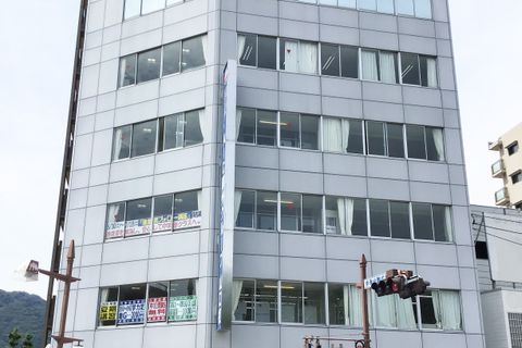 山口校の外観です