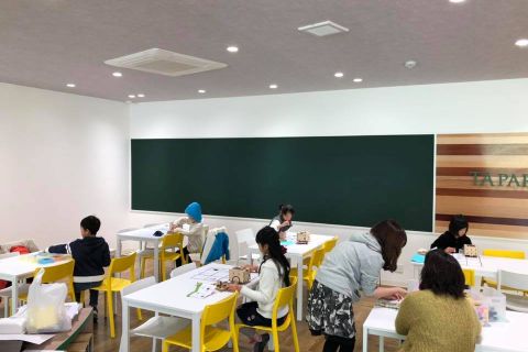 プログラミング教室会場の様子（門司教室）
