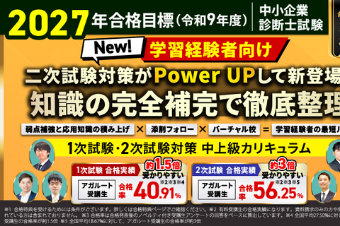 【2027年合格目標】1次試験・2次試験対策中上級カリキュラムフルのイメージ画像