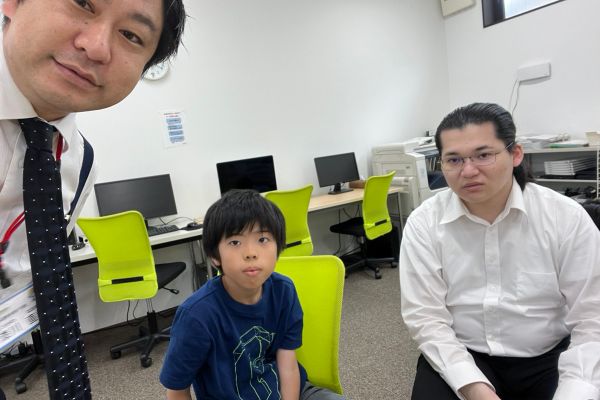 今から授業がはじまります～！！