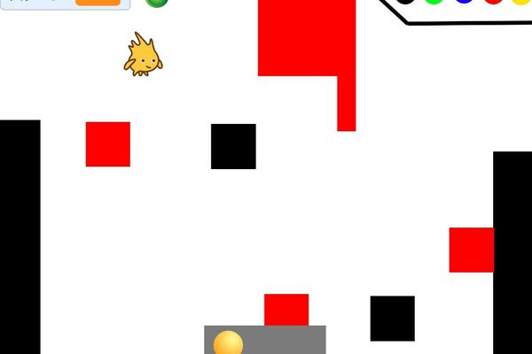ゲーム・プログラミングコースでは、マリオのような作品も作ります！