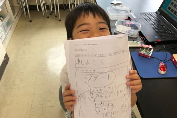 みんなの前で発表！