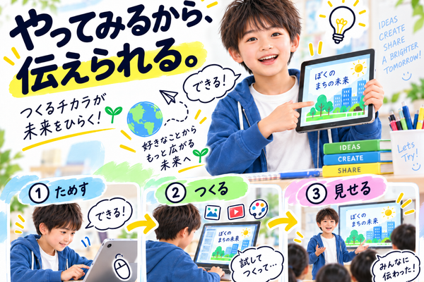 「使える」から「つくる」「伝える」へ。成長を実感できるカリキュラム