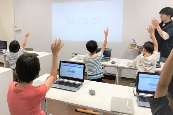 自分の考えを発表する機会がたくさんあります