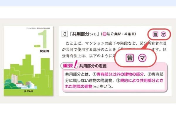 ダブル受験に対応したテキスト！1つだけに絞る場合でも対応試験がすぐにわかる構成