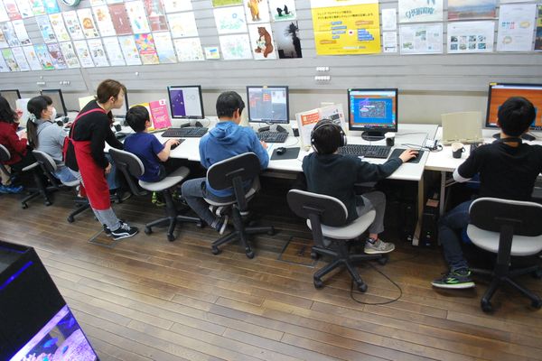 夕方の様子です。