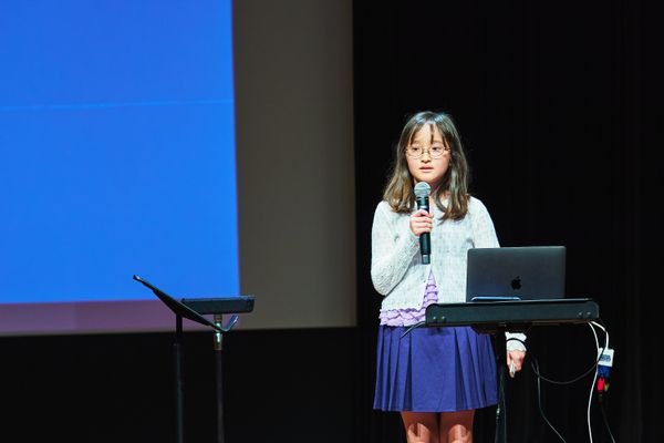 鎌倉芸術館での発表会(2021年4月)での様子
