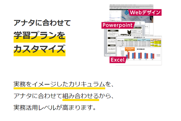 アナタに合わせて 学習プランをカスタマイズ