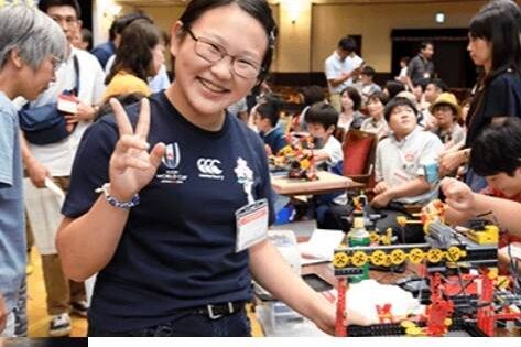学習の成果が試せる独自のロボット大会
