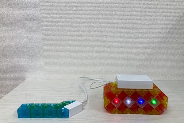 KOOV®でつくった「歩数計」