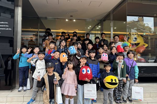 バンダイナムコさん見学会！大変な盛り上がり。全国から参加者多数！
