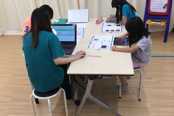 委託を受けている銀座でのレッスン！(2019年4月撮影)