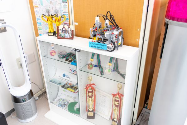WRO2019ハンガリー国際大会エキスパート中学生の部「ロボットTKT」世界14位（撮影：2020年8月）