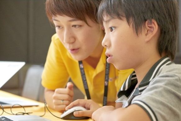 スタッフはお子様と一緒に伴走します