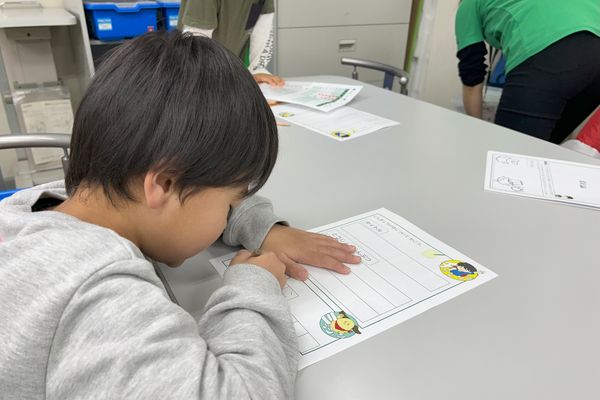 【ステージレゴ】自分の考えを言葉にして、記録します
