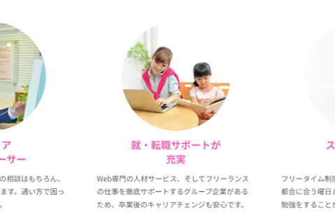 多くのサポートや制度を用意しているので、安心