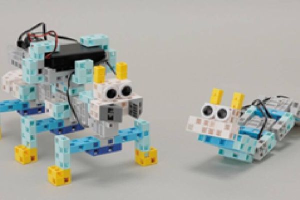生物模倣（虫型ロボット）の製作