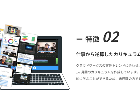 仕事から逆算したカリキュラムで、実践力が身につく