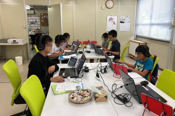 小学6年生のScratch授業風景