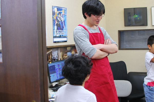 先生と話すのも楽しいよ。