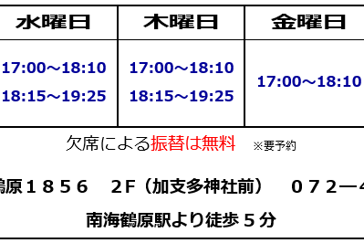 開講曜日