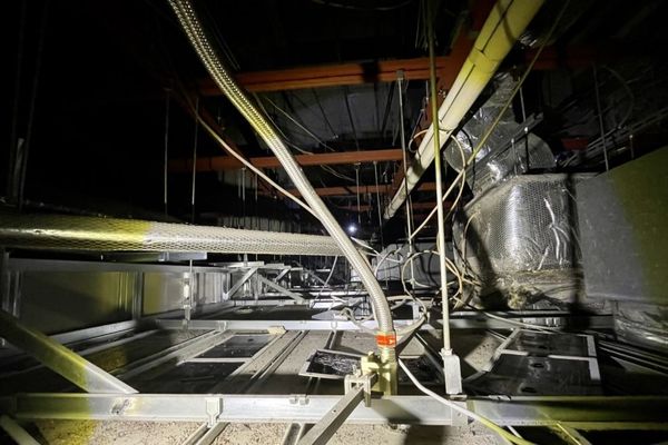 IBISが撮影した天井空間の様子