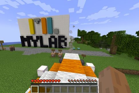 マイクラでMYLAB中目黒校を再現してみました！