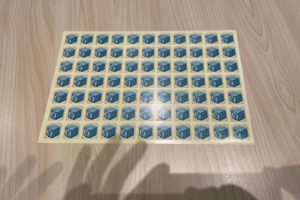 クリアできた子には「ダイヤシール」をプレゼント！？