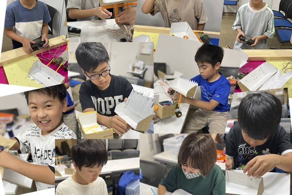 集中して授業に取り組む様子