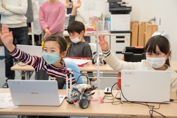 対話型のアクティブラーニングをスムーズに実施します（撮影：2020年12月）