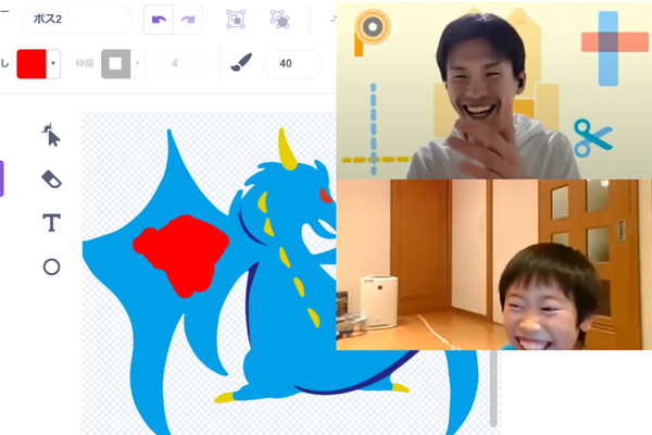 マンツーマンだから興味関心に合わせて進行できる