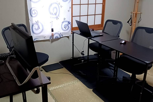 守山教室の内観
