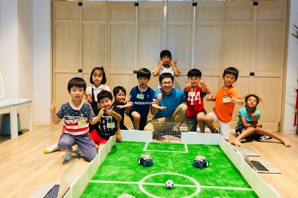 ロボットサッカー大会で優勝を目指そう