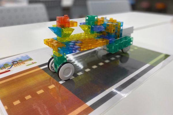 体験会では、車を作りました！