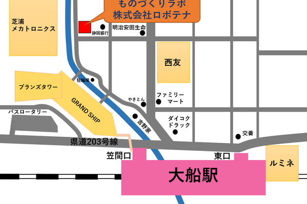 店舗アクセスマップ