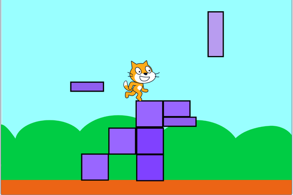 アクションゲーム画面