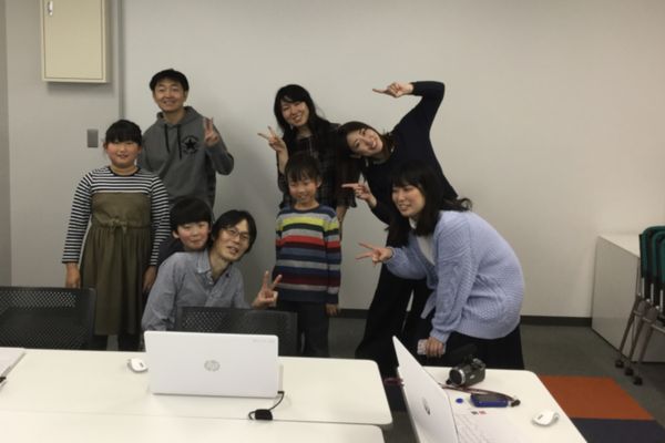 少人数制で、アットホームな雰囲気です