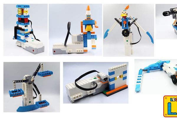 オリジナルベースモデル　このモデルをベースにお子様がオリジナルを作成します