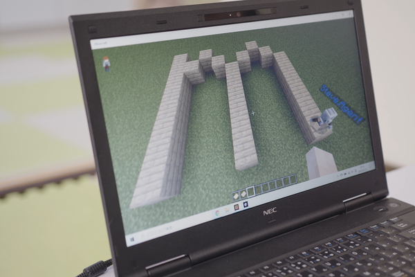 マイクラコースの実行画面2