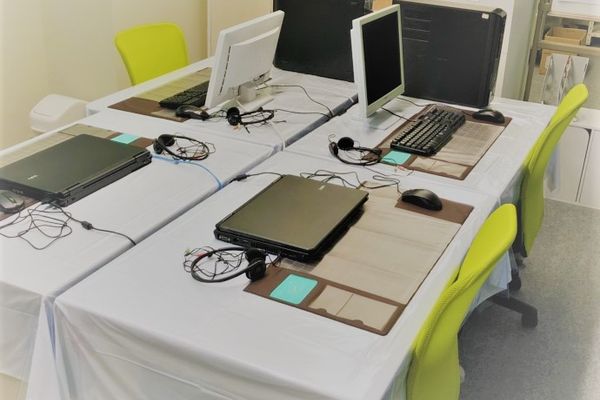 少人数のアットホームな教室