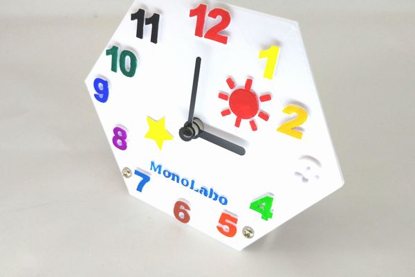 3Dプリンタで作った時計