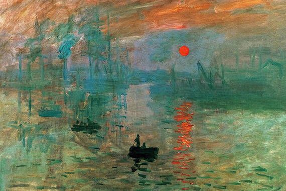 カリキュラム例：モネをテーマにした絵画作品
