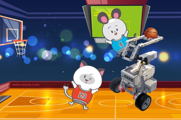 スポーツロボをテーマにした体験会を実施