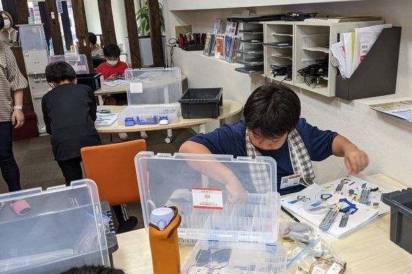 ロボット（もののしくみ）コース登場！