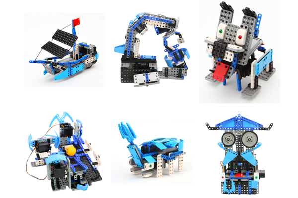 毎月、新しいロボットがつくれる